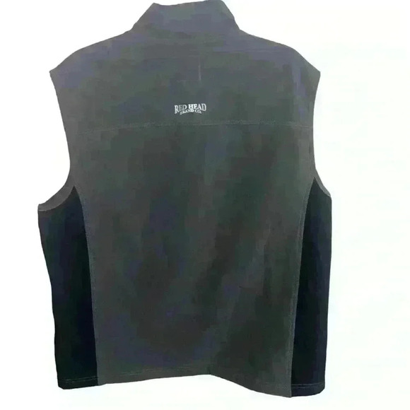 REDHEAD BRAND Co. Radius Softshell Vest Black/Gray Men’s Size LARGE - Picture 4 of 5